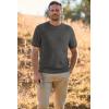 image:imageArachampCloz Mens Wool Blend Loose Fit Sweater Ultra Soft 2025 Spring Bottoming Crewneck Fashion PulloverDark Gray
