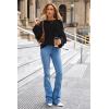 image:imageArachampCloz Women Wool Bend Soft Warm Fuzzy Loose Fit Fall Sweater 2025Balck