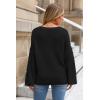 image:imageArachampCloz Women Wool Bend Soft Warm Fuzzy Loose Fit Fall Sweater 2025Balck