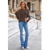 image:imageArachampCloz Women Wool Bend Soft Warm Fuzzy Loose Fit Fall Sweater 2025Coffee