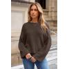 image:imageArachampCloz Women Wool Bend Soft Warm Fuzzy Loose Fit Fall Sweater 2025Coffee