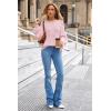 image:imageArachampCloz Women Wool Bend Soft Warm Fuzzy Loose Fit Fall Sweater 2025Pink