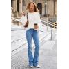 image:imageArachampCloz Women Wool Bend Soft Warm Fuzzy Loose Fit Fall Sweater 2025White