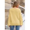 image:imageArachampCloz Women Wool Bend Soft Warm Fuzzy Loose Fit Fall Sweater 2025Yellow