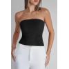 image:imageArachampCloz Womens Non See Through 2in1 Y2K Non Slip Fall Scarf Tube Top 2026Black