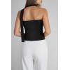 image:imageArachampCloz Womens Non See Through 2in1 Y2K Non Slip Fall Scarf Tube Top 2026Black