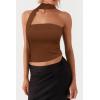 image:imageArachampCloz Womens Non See Through 2in1 Y2K Non Slip Fall Scarf Tube Top 2026Caramel