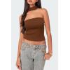 image:imageArachampCloz Womens Non See Through 2in1 Y2K Non Slip Fall Scarf Tube Top 2026Caramel