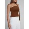 image:imageArachampCloz Womens Non See Through 2in1 Y2K Non Slip Fall Scarf Tube Top 2026Caramel