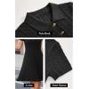 image:imageArachampCloz Womens Summer Polo Dresses 2025 Short Sleeve Cable Knitted Fashion Business Work Casual A Line DressBlack