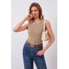 image:imageArachampCloz Womens Wool Blend Sweaters Non See Through Summer Business Casual Tank 2026Camel