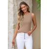 image:imageArachampCloz Womens Wool Blend Sweaters Non See Through Summer Business Casual Tank 2026Camel