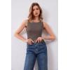 image:imageArachampCloz Womens Wool Blend Sweaters Non See Through Summer Business Casual Tank 2026Coffee