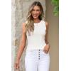 image:imageArachampCloz Womens Wool Blend Sweaters Non See Through Summer Business Casual Tank 2026Offwhite