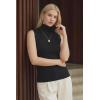 image:imageArachampCloz Womens Wool Blend Slim Fit Soft Turtleneck Casual Tank Tops AllSeasonBlack