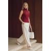 image:imageArachampCloz Womens Wool Blend Slim Fit Soft Turtleneck Casual Tank Tops AllSeasonBurgundy