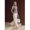 image:imageArachampCloz Womens Wool Blend Slim Fit Soft Turtleneck Casual Tank Tops AllSeasonGrey