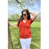 image:imageArachampCloz Womens Lightweight Spring Summer Sweater Tops Casual Short Sleeve Blouses ShirtsAzrust