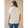 image:imageArachampCloz Womens Wool Blend Short Sleeve Oversized Sweater Business Casual Tops Summer 2026Offwhite