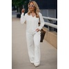 image:imageArachampCloz Womens 100 Cotton Regular Fit V Neck Button Up Cardigan Sweaters All Season Work TopsAwhite