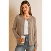 image:imageArachampCloz Womens Wool Blend Lightweight Business Casual Cardigan Sweaters TopsCamel