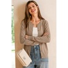 image:imageArachampCloz Womens Wool Blend Lightweight Business Casual Cardigan Sweaters TopsCamel
