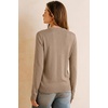 image:imageArachampCloz Womens Wool Blend Lightweight Business Casual Cardigan Sweaters TopsCamel