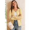 image:imageArachampCloz Womens Wool Blend Lightweight Business Casual Cardigan Sweaters TopsYellow