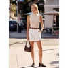 image:imageArachampCloz Womens Wool Blend Slim Fit Sweater Soft Turtleneck Casual Tank 2026Apricot