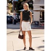 image:imageArachampCloz Womens Wool Blend Slim Fit Sweater Soft Turtleneck Casual Tank 2026Black