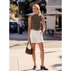 image:imageArachampCloz Womens Wool Blend Slim Fit Sweater Soft Turtleneck Casual Tank 2026Coffee