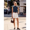 image:imageArachampCloz Womens Wool Blend Slim Fit Sweater Soft Turtleneck Casual Tank 2026Dark Blue