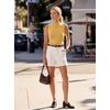 image:imageArachampCloz Womens Wool Blend Slim Fit Sweater Soft Turtleneck Casual Tank 2026Light Turmeric