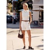 image:imageArachampCloz Womens Wool Blend Slim Fit Sweater Soft Turtleneck Casual Tank 2026Offwhite