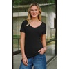 image:imageArachampCloz Womens Wool Blend Short Sleeve Sweater V Neck Lightweight Business Casual Outfits Spring Tops 2026Black