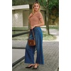 image:imageArachampCloz Womens Wool Blend Short Sleeve Sweater V Neck Lightweight Business Casual Outfits Spring Tops 2026Camel