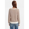 image:imageArachampCloz Womens 100 Cotton Polo V Neck Striped Long Sleeve Fall Casual Pullover Sweaters Trendy 2026Caramel