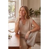 image:imageArachampCloz Womens Wool Blend Relaxed Fit Sleeveless Sweater Vest V Neck Office Work Casual Tops 2026Apricot