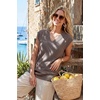 image:imageArachampCloz Womens Wool Blend Relaxed Fit Sleeveless Sweater Vest V Neck Office Work Casual Tops 2026Coffee