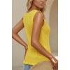 image:imageArachampCloz Womens 100 Cotton Sleeveless Tank Tops Sweater Vest Ruffle Beach Resort Cruise Wear Trendy Summer 2026Yellow