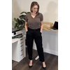 image:imageArachampCloz Womens Dress Pants Work Business Office Ankle Trousers High Waisted Ladies Slacks 2026Black