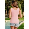 image:imageArachampCloz Womens Silk Blend Lightweight Summer Casual Slim Fit Tanks 2026Light Pink