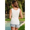 image:imageArachampCloz Womens Silk Blend Lightweight Summer Casual Slim Fit Tanks 2026White