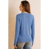 image:imageArachampCloz Womens Wool Blend Lightweight Business Casual Cardigan Sweaters TopsLake Blue