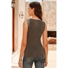 image:imageArachampCloz Womens Wool Blend SideButton Slit Summer Casual Trendy Sweater Tanks 2026Coffee