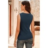 image:imageArachampCloz Womens Wool Blend SideButton Slit Summer Casual Trendy Sweater Tanks 2026Dark Blue