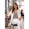 image:imageArachampCloz Womens 100 Cotton Polo V Neck Striped Short Sleeve Summer Casual Pullover Sweaters 2026Abrown