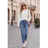 image:imageArachampCloz Womens 100 Cotton Relaxed Fit Sweaters Spring Fall Casual Cozy Tops 2026Beige