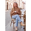 image:imageArachampCloz Womens 100 Cotton Relaxed Fit Sweaters Spring Fall Casual Cozy Tops 2026Caramel