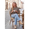 image:imageArachampCloz Womens 100 Cotton Relaxed Fit Sweaters Spring Fall Casual Cozy Tops 2026Dark Coffee